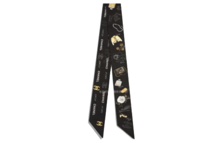 Шёлковый платок женский чёрный CHANEL
Шёлковый платок женский чёрный CHANEL