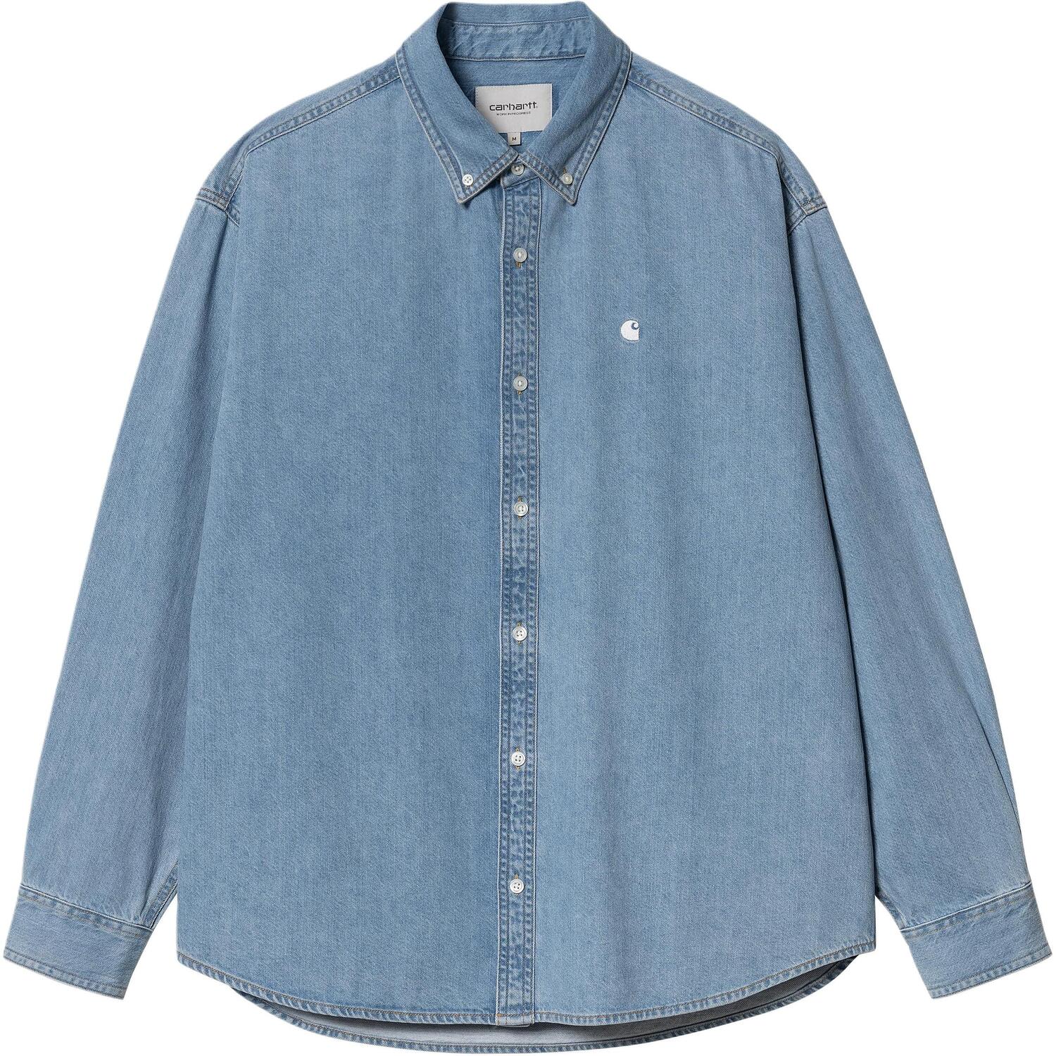 Джиговая рубашка на пуговицах Carhartt WIP, синий
Джиговая рубашка на пуговицах Carhartt WIP, синий