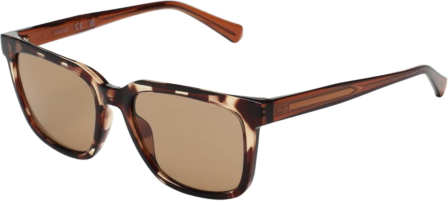 GUESS Мужские квадратные солнцезащитные очки GU0005053E, Brown, 54 мм
GUESS Мужские квадратные солнцезащитные очки GU0005053E, Brown, 54 мм