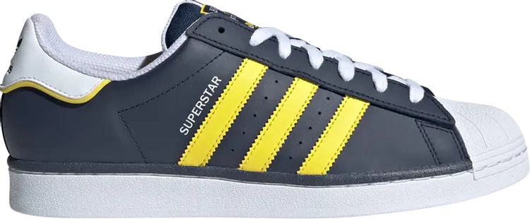 Кроссовки Superstar 'Track Suit Pack - Indigo Yellow', синий 
Кроссовки Superstar 'Track Suit Pack - Indigo Yellow', синий