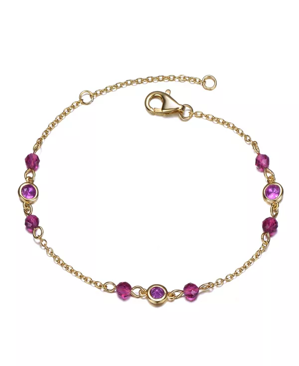 Элегантный браслет из стерлингового серебра с покрытием из 14-каратного золота и сверкающими кубическими цирконами для малышей/детей Gigigirl, gold
Элегантный браслет из стерлингового серебра с покрытием из 14-каратного золота и сверкающими кубическими цирконами для малышей/детей Gigigirl, gold