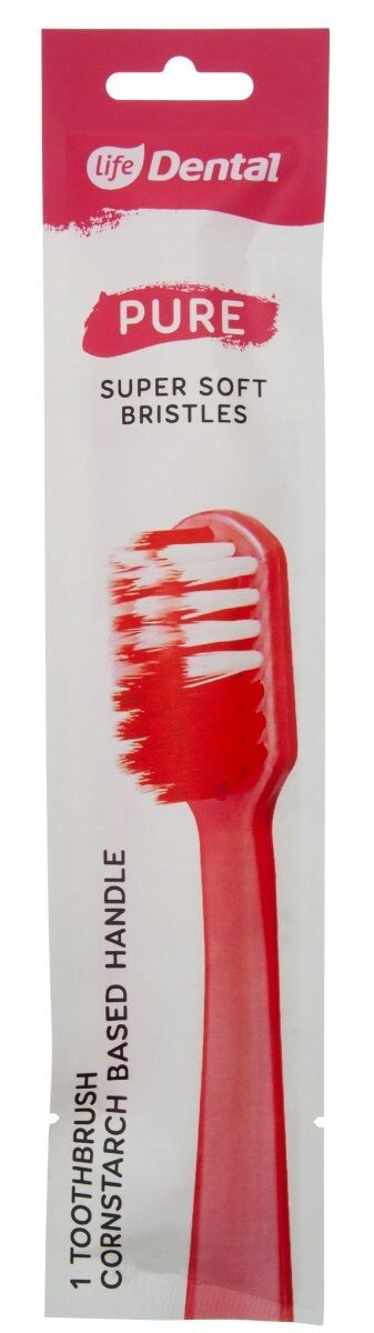 Life Dental Bio Pure Soft зубная щетка, 1 шт.
Life Dental Bio Pure Soft зубная щетка, 1 шт.