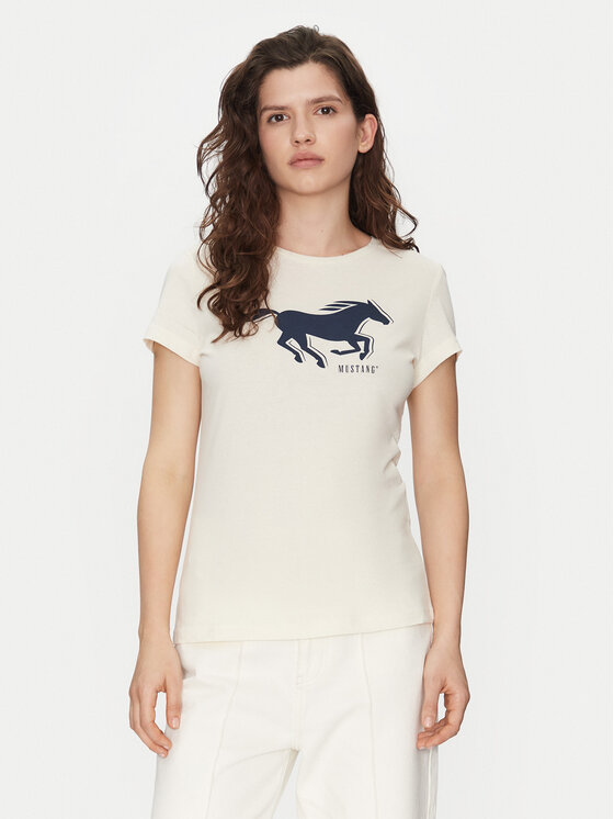 Облегающая футболка Loa 1016136 Mustang, экрю
Облегающая футболка Loa 1016136 Mustang, экрю