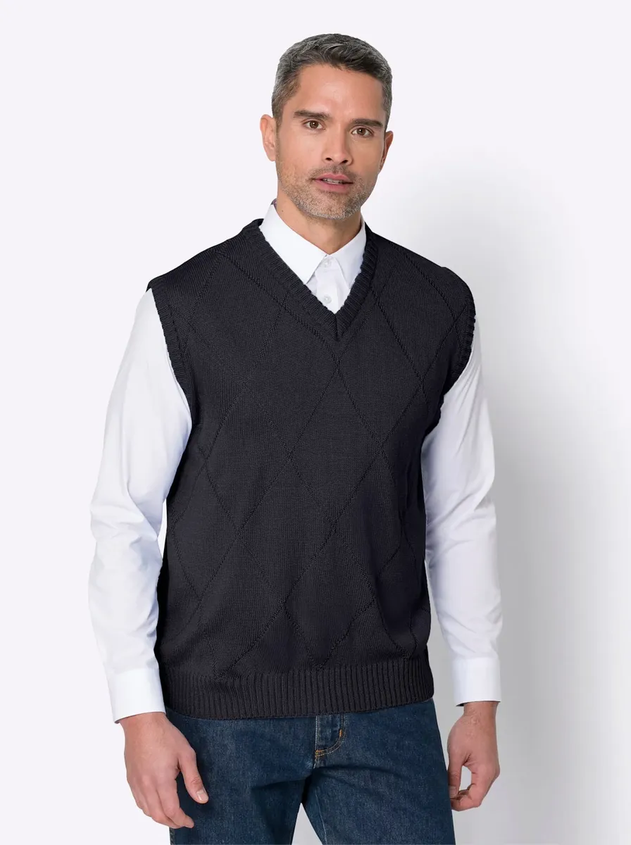 Классический жилет-свитер "жилет-свитер" Classic, цвет морской волны
Классический жилет-свитер "жилет-свитер" Classic, цвет морской волны