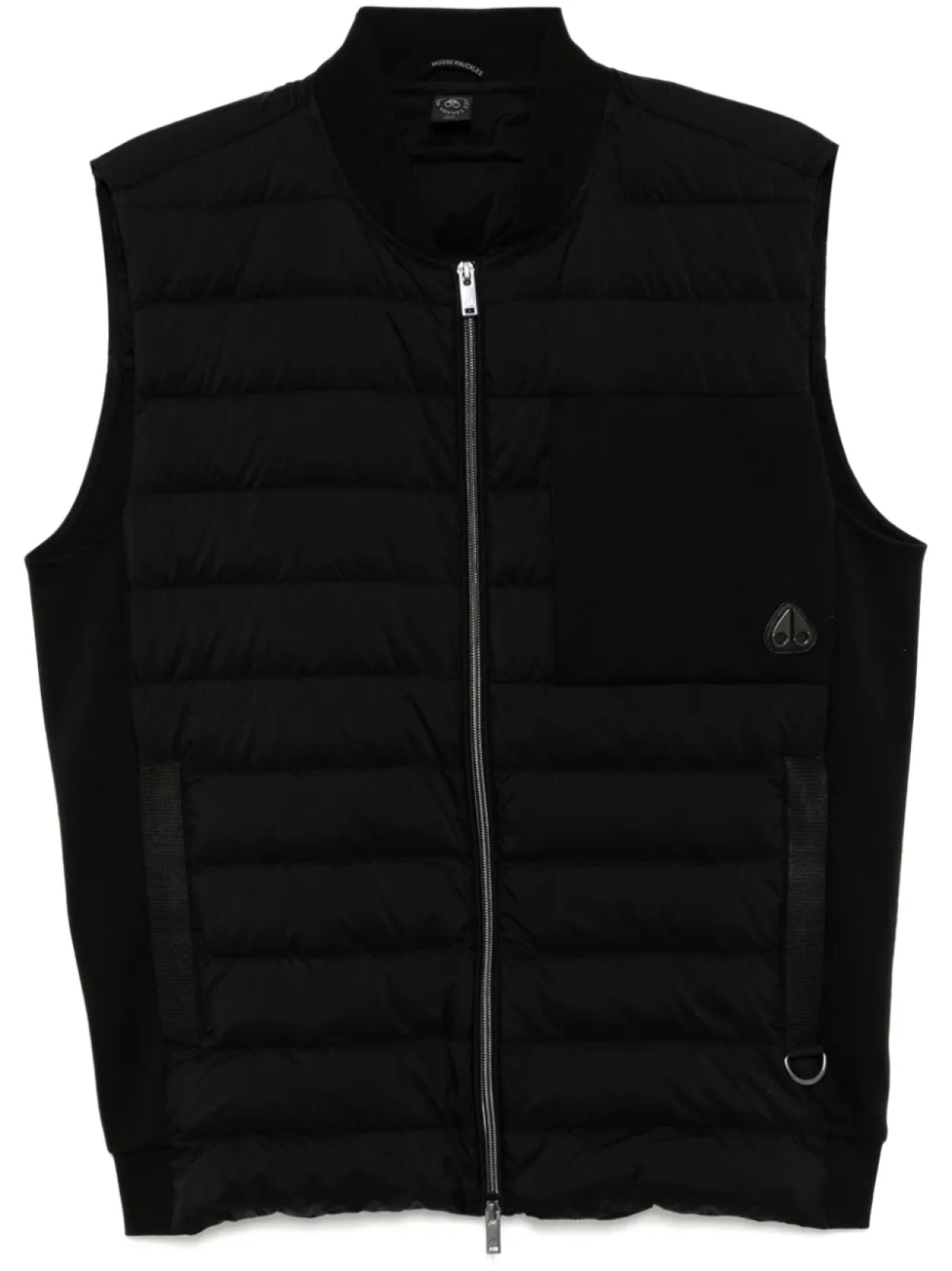 Moose Knuckles жилет с нашивкой-логотипом, черный
Moose Knuckles жилет с нашивкой-логотипом, черный
