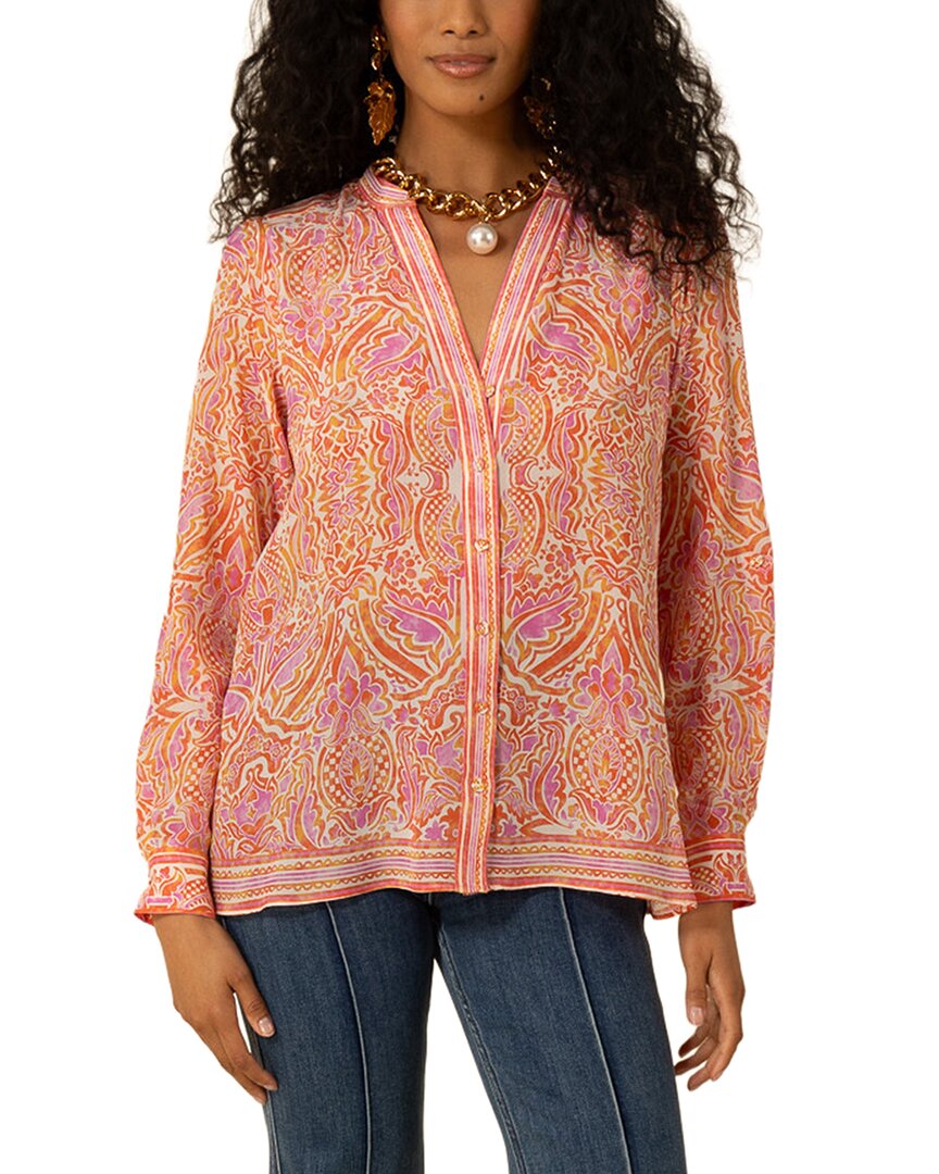 Блузка Hale Bob Silk Yaretzi, оранжевый
Блузка Hale Bob Silk Yaretzi, оранжевый