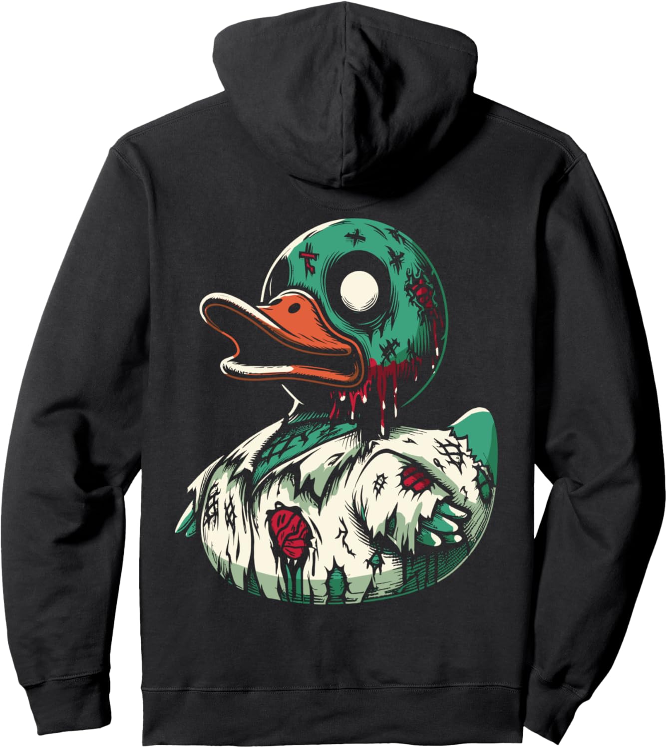 Толстовка с изображением резиновой уточки-зомби и уточки-зомби Zombie Rubber Ducky Dead Rubber Duck, черный
Толстовка с изображением резиновой уточки-зомби и уточки-зомби Zombie Rubber Ducky Dead Rubber Duck, черный