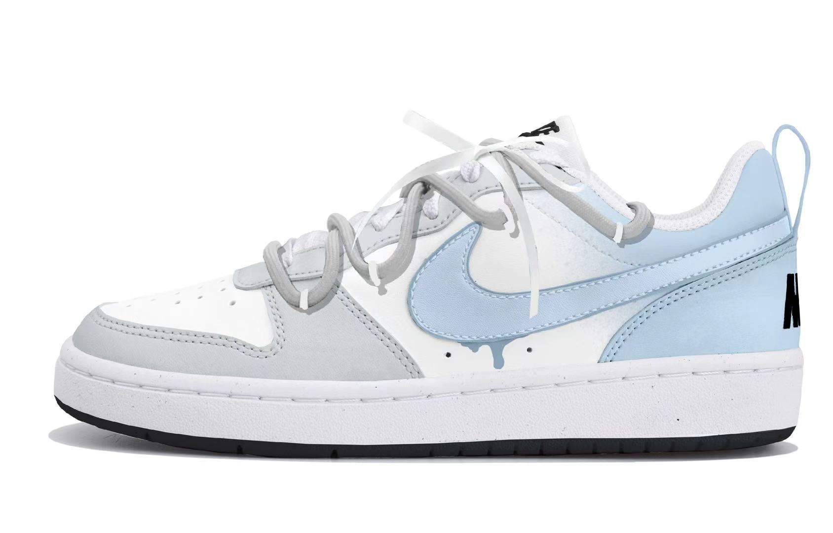 Nike Детские низкие скейтбордистские кроссовки Court Borough с синей бахромой из синтетической кожи, серые и синие, для подростков
Nike Детские низкие скейтбордистские кроссовки Court Borough с синей бахромой из синтетической кожи, серые и синие, для подростков