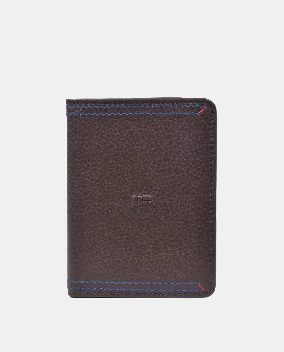 Маленький кожаный мужской кошелек Miguel Bellido, коричневый
Маленький кожаный мужской кошелек Miguel Bellido, коричневый