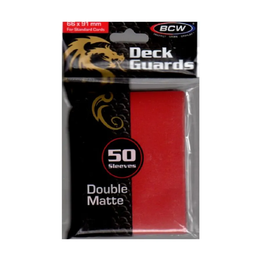 Двойные матовые конверты для карточек — красные (50), Card Sleeves (BCW Supplies)
Двойные матовые конверты для карточек — красные (50), Card Sleeves (BCW Supplies)
