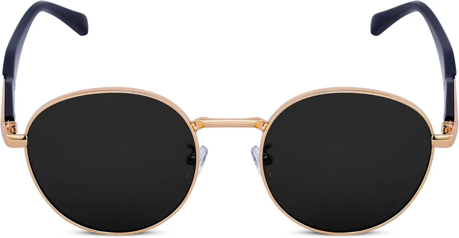 Солнцезащитные очки KesaPlan Retro Oval для женщин и мужчин, классические дизайнерские солнцезащитные очки с модной защитой от УФ-излучения, A1 Gold/Grey
Солнцезащитные очки KesaPlan Retro Oval для женщин и мужчин, классические дизайнерские солнцезащитные очки с модной защитой от УФ-излучения, A1 Gold/Grey