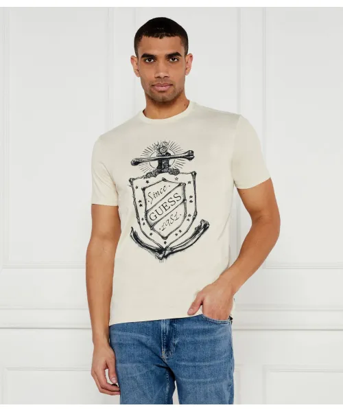 Футболка Regular fit Guess Jeans, бежевый
Футболка Regular fit Guess Jeans, бежевый