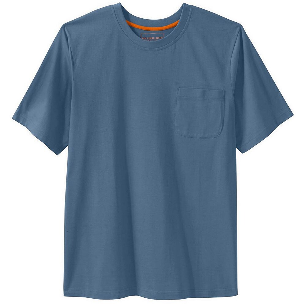 Мужская футболка с круглым вырезом Boulder Creek By Kingsize Big & Tall Heavyweight, цвет Slate Blue
Мужская футболка с круглым вырезом Boulder Creek By Kingsize Big & Tall Heavyweight, цвет Slate Blue