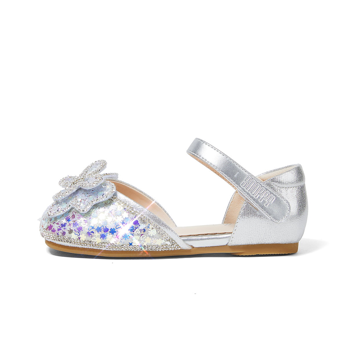 Сандалии детские, нескользящие и дышащие Snoffy, серебряный
Сандалии детские, нескользящие и дышащие Snoffy, серебряный