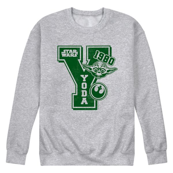 Мужской вязаный свитшот с логотипом Yoda в стиле Letterman Star Wars, серый
Мужской вязаный свитшот с логотипом Yoda в стиле Letterman Star Wars, серый