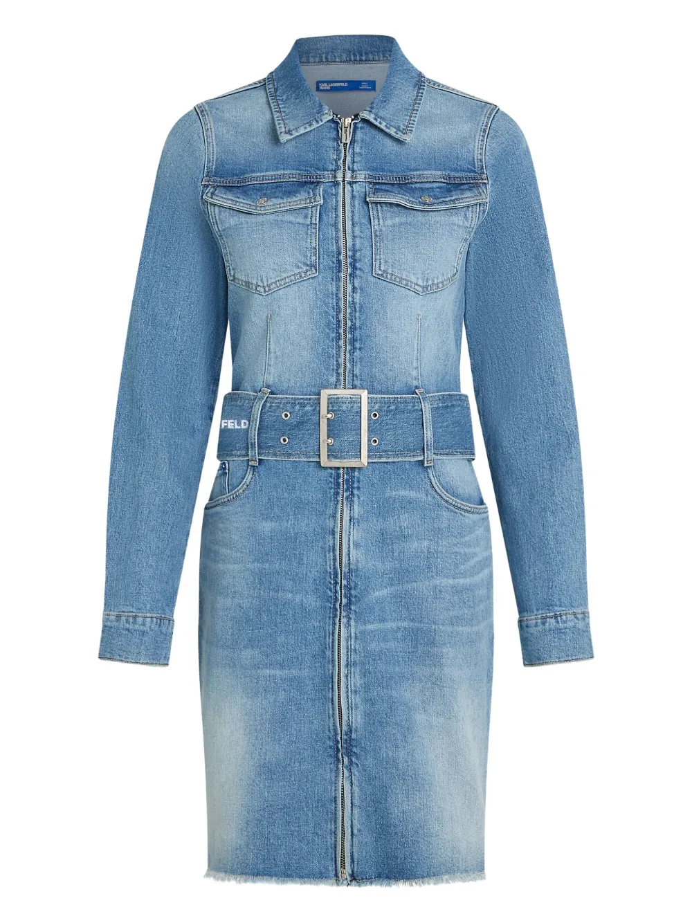 Джинсовое платье на молнии с поясом Karl Lagerfeld Jeans, синий
Джинсовое платье на молнии с поясом Karl Lagerfeld Jeans, синий