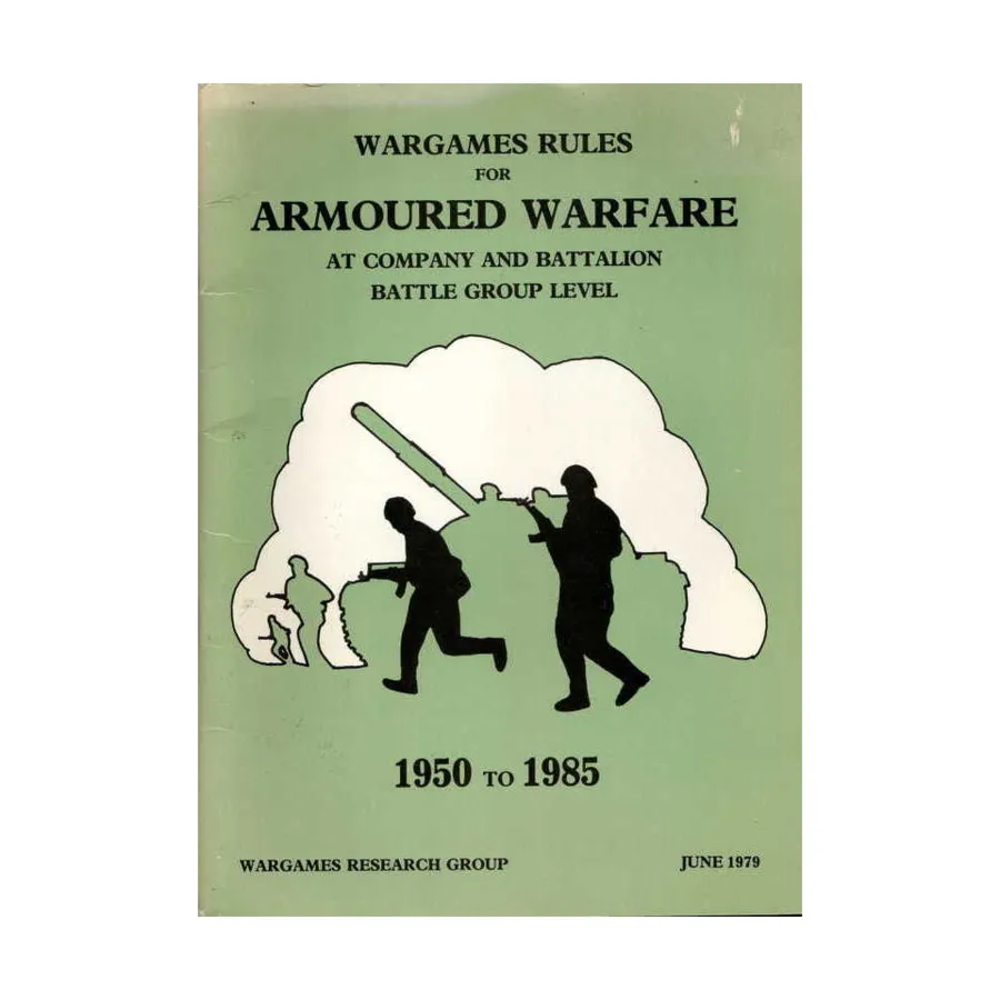 Правила военных игр для танковой войны - 1950-1985 гг., War Games Rules (Wargames Research Group)
Правила военных игр для танковой войны - 1950-1985 гг., War Games Rules (Wargames Research Group)