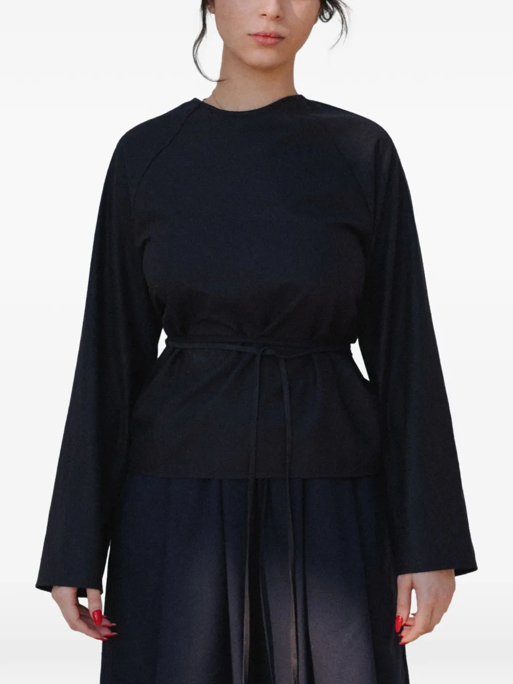 Макси-платье с фартуком из шелка Baserange, черный
Макси-платье с фартуком из шелка Baserange, черный