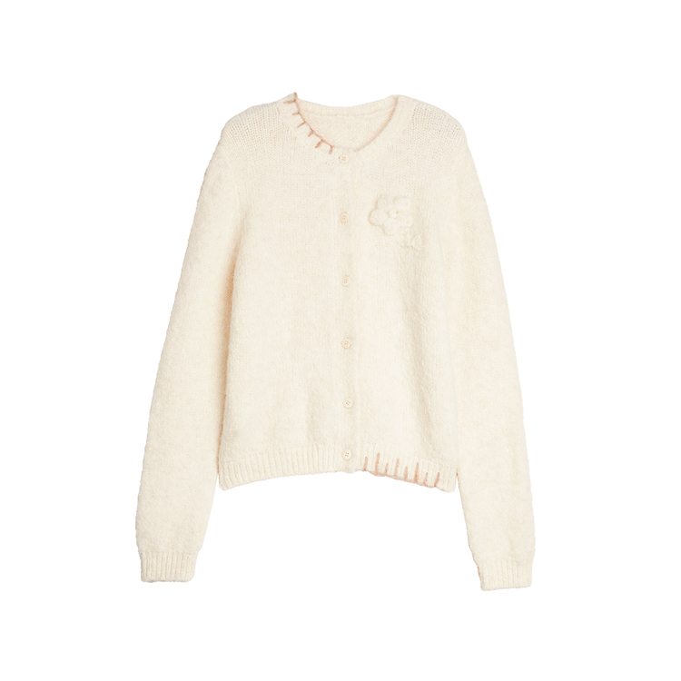 Кардиган женский с круглым вырезом утолщенный ELLE, экрю
Кардиган женский с круглым вырезом утолщенный ELLE, экрю