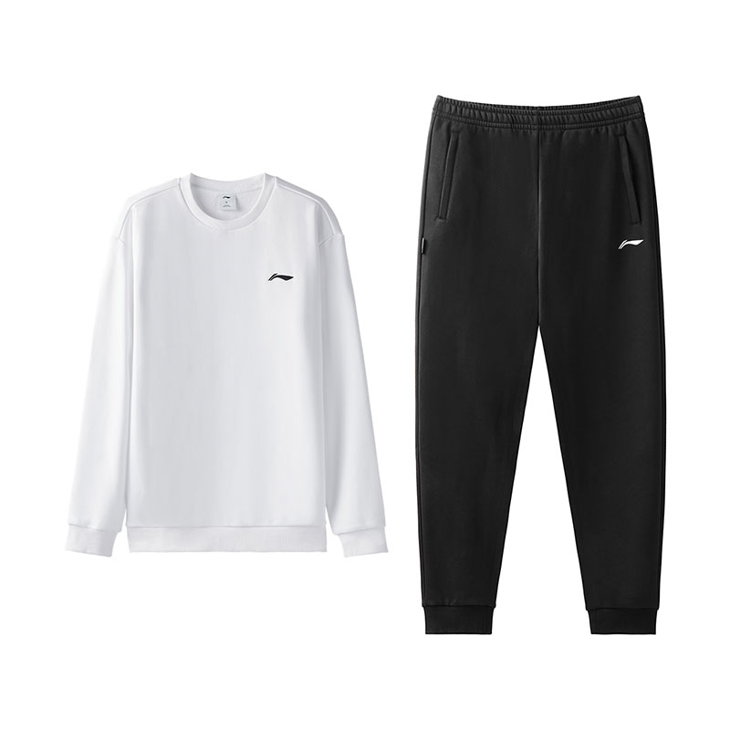 Li Ning Casual Sportswear Men's Li-Ning, белый top+черный pants
Li Ning Casual Sportswear Men's Li-Ning, белый top+черный pants