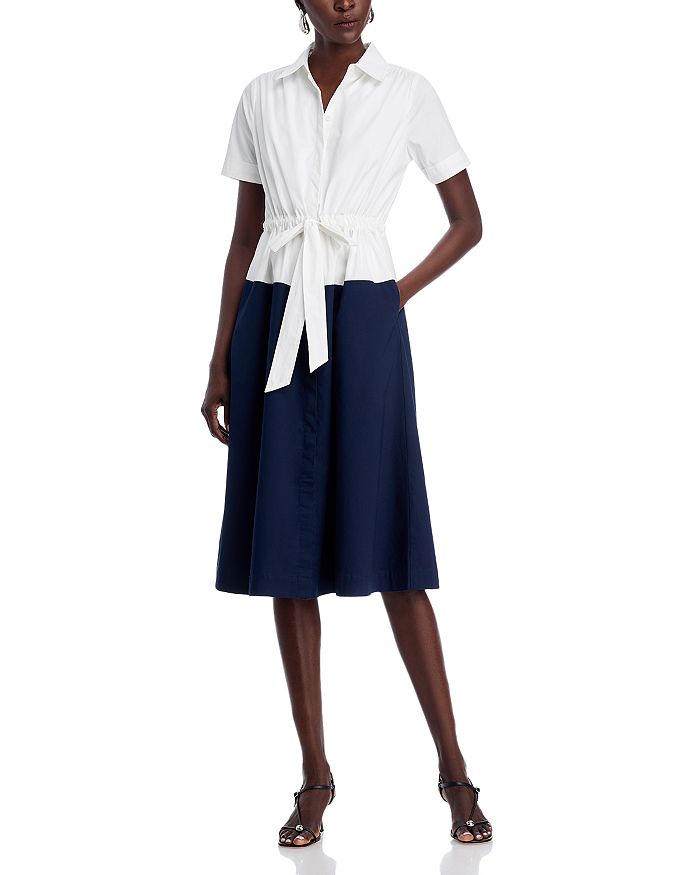 Короткое платье с короткими рукавами и пуговицами в стиле колорблок T Tahari, мультиколор
Короткое платье с короткими рукавами и пуговицами в стиле колорблок T Tahari, мультиколор