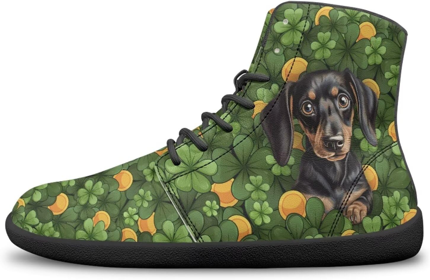 Кроссовки ко Дню Святого Патрика для женщин и мужчин, высокие, минималистичные, спортивные тренажеры Bychecar, Dachshund
Кроссовки ко Дню Святого Патрика для женщин и мужчин, высокие, минималистичные, спортивные тренажеры Bychecar, Dachshund