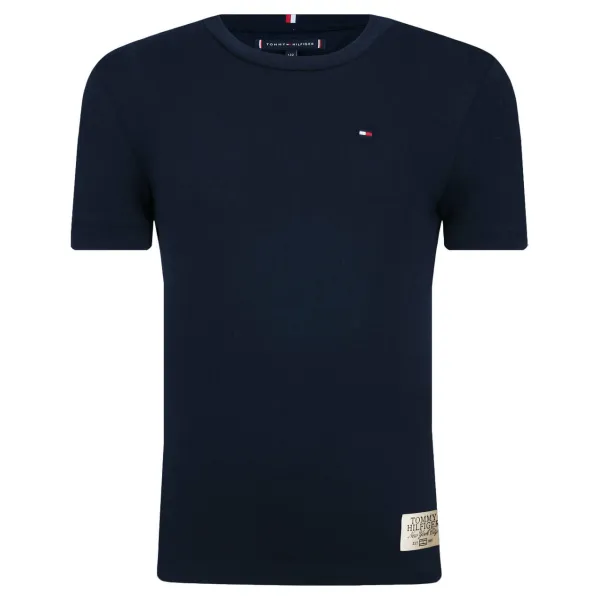 Футболка стандартного кроя с вышитым логотипом на спине Tommy Hilfiger, синий
Футболка стандартного кроя с вышитым логотипом на спине Tommy Hilfiger, синий