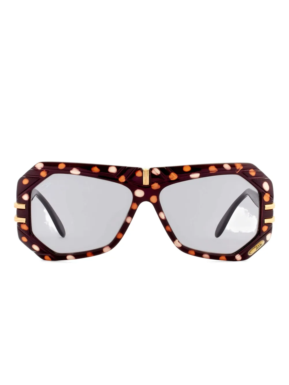 Солнцезащитные очки в горошек Cazal, коричневый
Солнцезащитные очки в горошек Cazal, коричневый