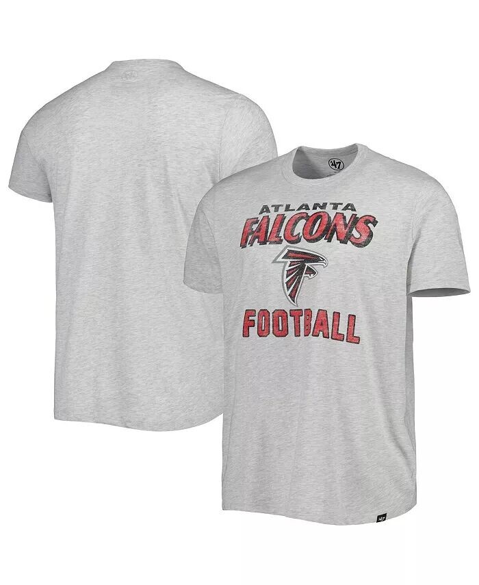 Мужская легкая серая футболка Atlanta Falcons Dozer Franklin с эффектом потертости '47 Brand, серый
Мужская легкая серая футболка Atlanta Falcons Dozer Franklin с эффектом потертости '47 Brand, серый