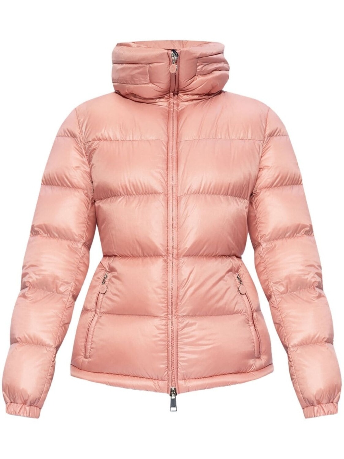 Moncler приталенная куртка с воротником-стойкой, розовый
Moncler приталенная куртка с воротником-стойкой, розовый