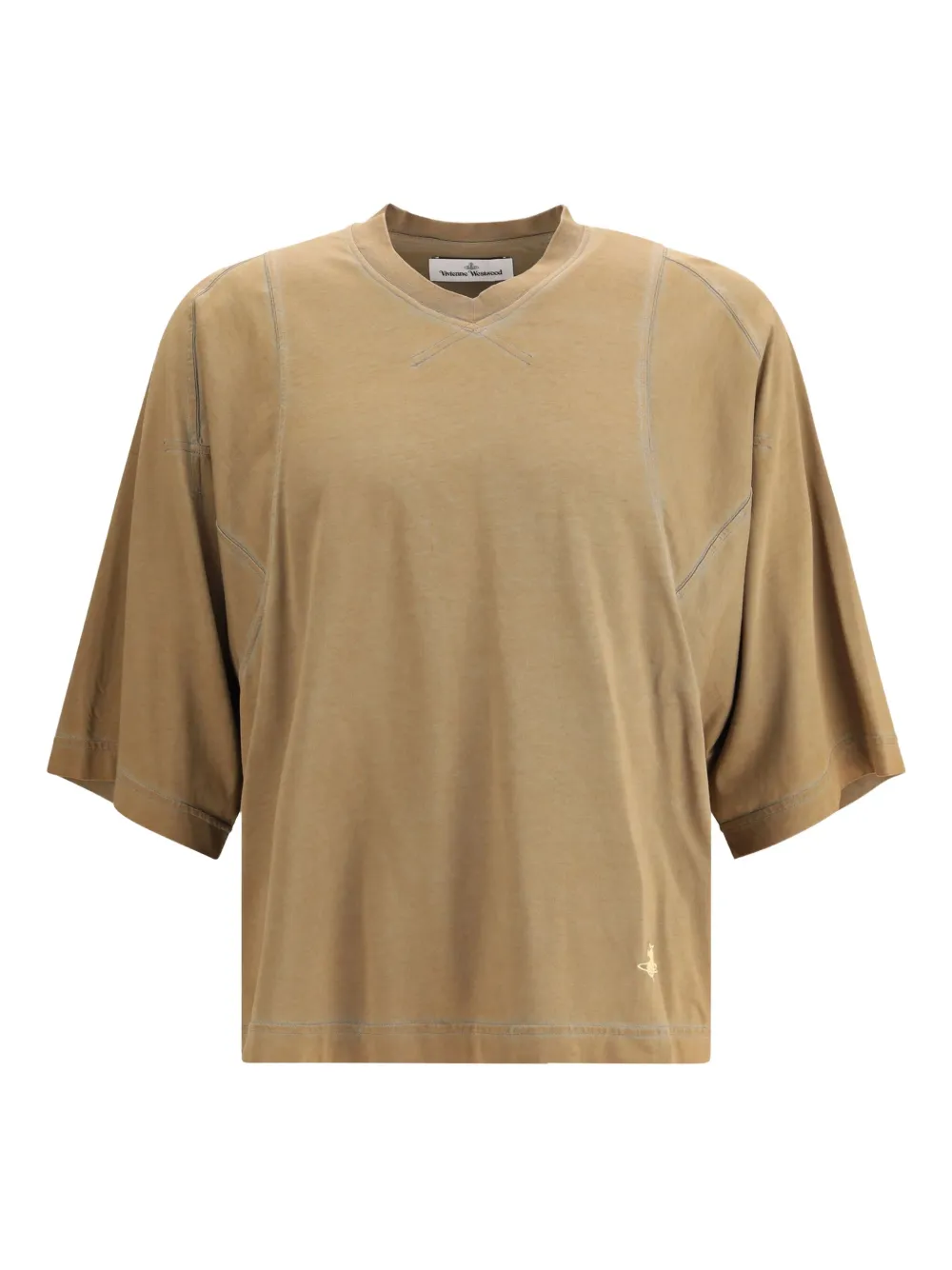 Футболка с декором Orb Vivienne Westwood, нейтральный, Коричневый, Футболка с декором Orb Vivienne Westwood, нейтральный
Футболка с декором Orb Vivienne Westwood, нейтральный, Коричневый, Футболка с декором Orb Vivienne Westwood, нейтральный