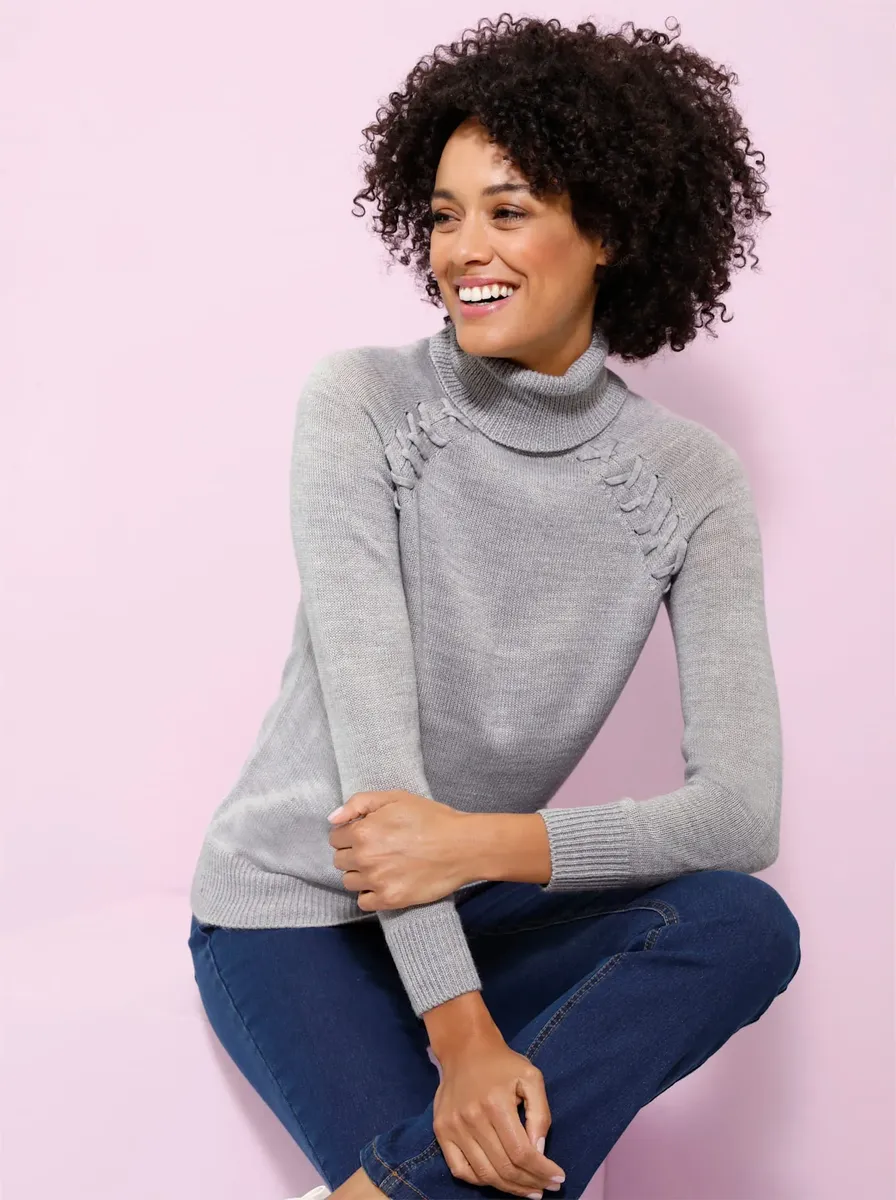 Свитер-водолазка Classic Basics "Водолазка", серый
Свитер-водолазка Classic Basics "Водолазка", серый