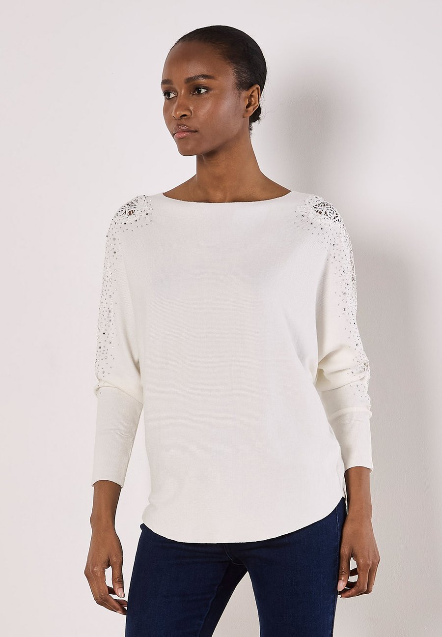 Джемпер Apricot RHINESTONE EMBELLISHED , White
Джемпер Apricot RHINESTONE EMBELLISHED , White