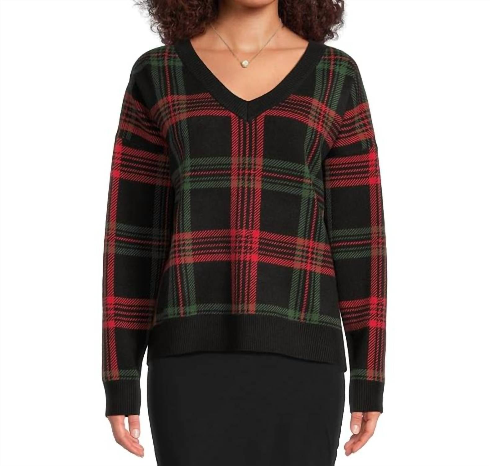 Свитер Joey с V-образным вырезом в клетку "лента" Beach Riot, ribbon plaid
Свитер Joey с V-образным вырезом в клетку "лента" Beach Riot, ribbon plaid