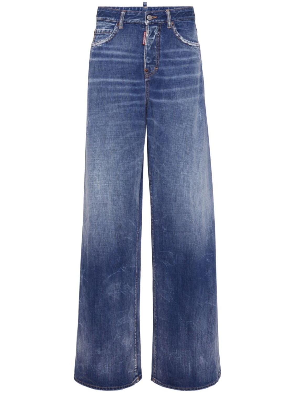 DSQUARED2 джинсы широкого кроя с завышенной талией, синий
DSQUARED2 джинсы широкого кроя с завышенной талией, синий