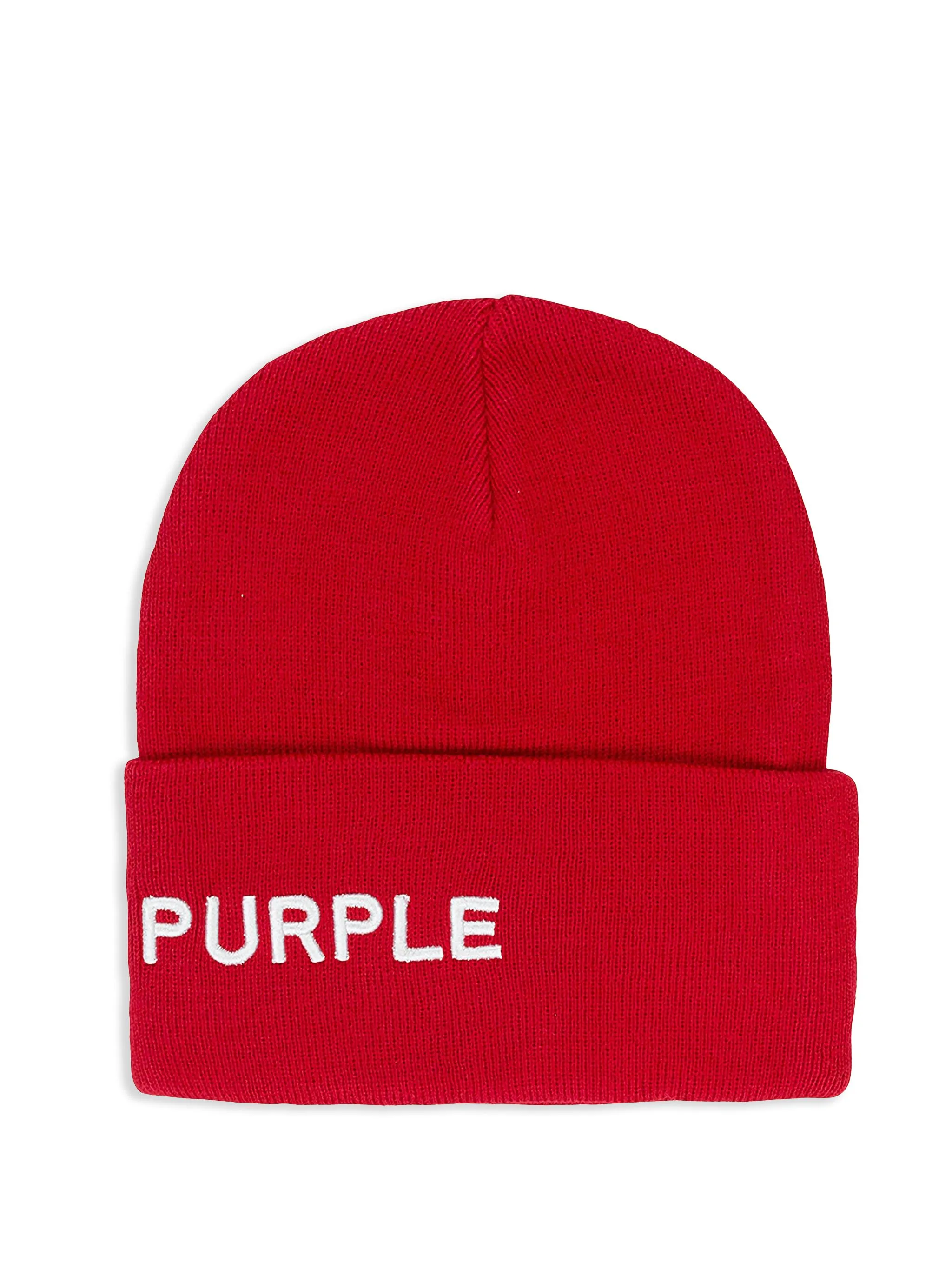 Шапка бини с манжетами Purple Brand, красный
Шапка бини с манжетами Purple Brand, красный