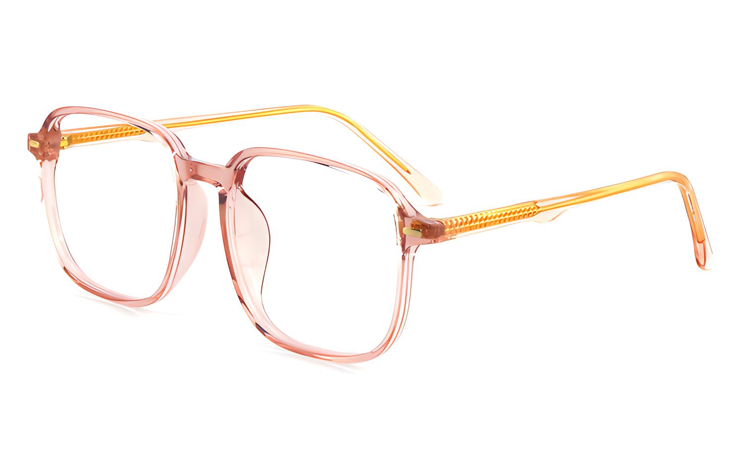 MUZU Пластиковая квадратная оправа для очков TR/Memory унисекс, Transparent Tea Brown
MUZU Пластиковая квадратная оправа для очков TR/Memory унисекс, Transparent Tea Brown