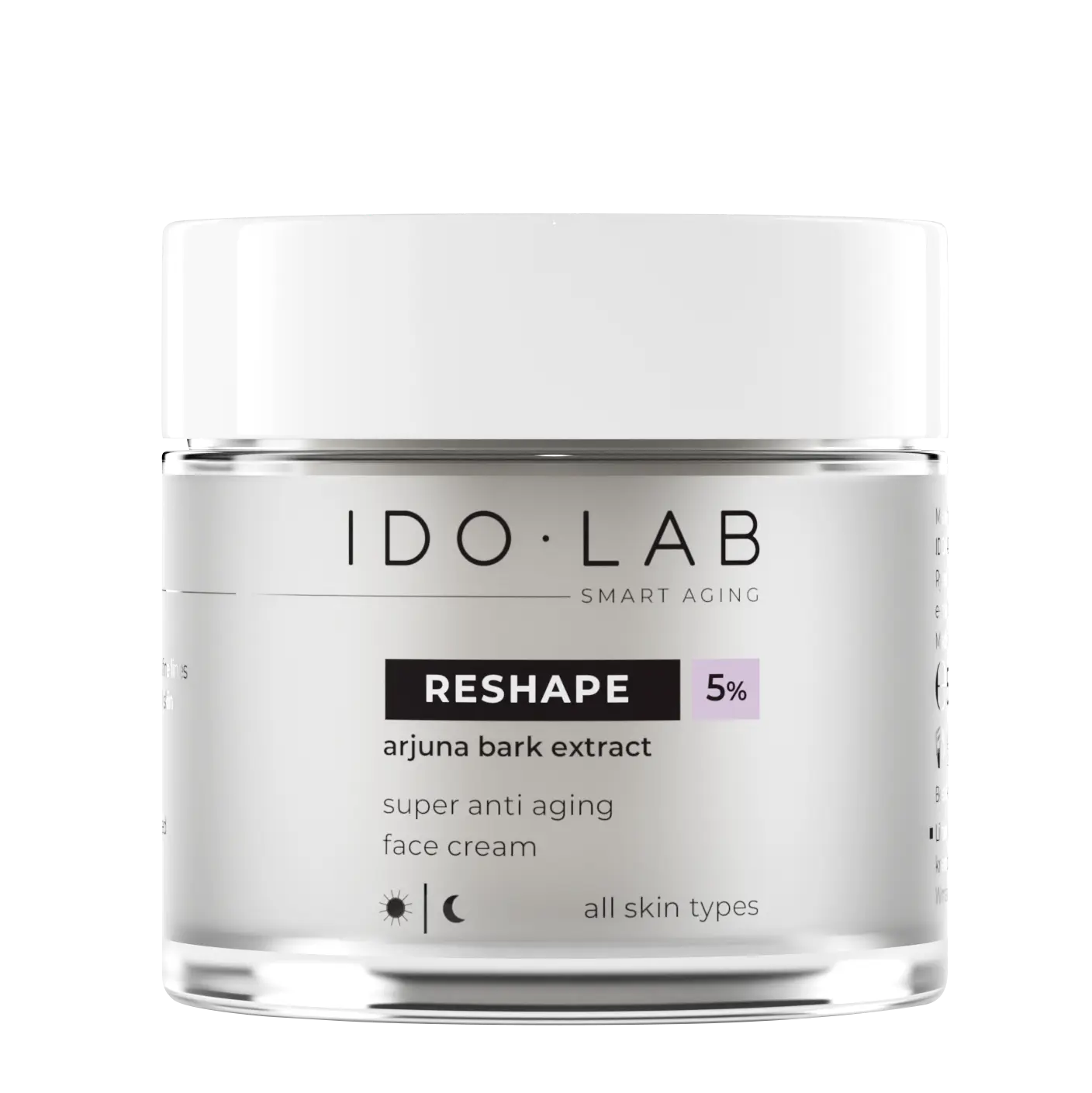 Крем для лица лифтинг и осветление Ido Lab Reshape Intense, 50 мл
Крем для лица лифтинг и осветление Ido Lab Reshape Intense, 50 мл