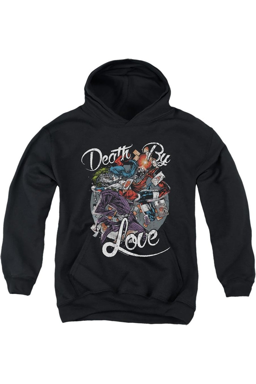 Батмен: Любовь до Смерти Молодежная Толстовка с Капюшоном Gildan, черный
Батмен: Любовь до Смерти Молодежная Толстовка с Капюшоном Gildan, черный