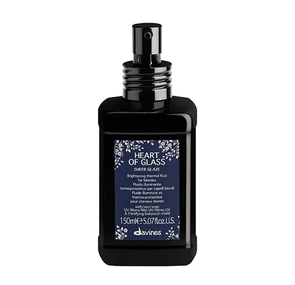 Термозащитный осветляющий флюид для волос Heart Of Glass Davines, 150 ml
Термозащитный осветляющий флюид для волос Heart Of Glass Davines, 150 ml