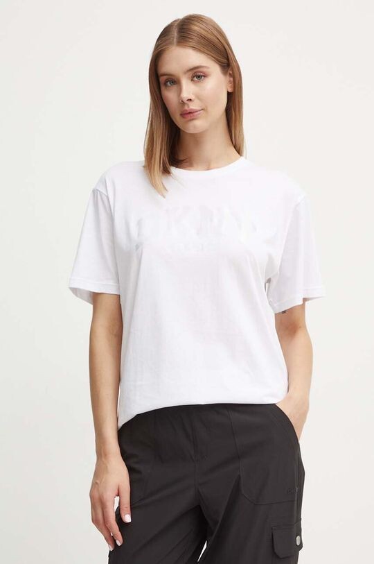 Хлопковая футболка Dkny, белый
Хлопковая футболка Dkny, белый