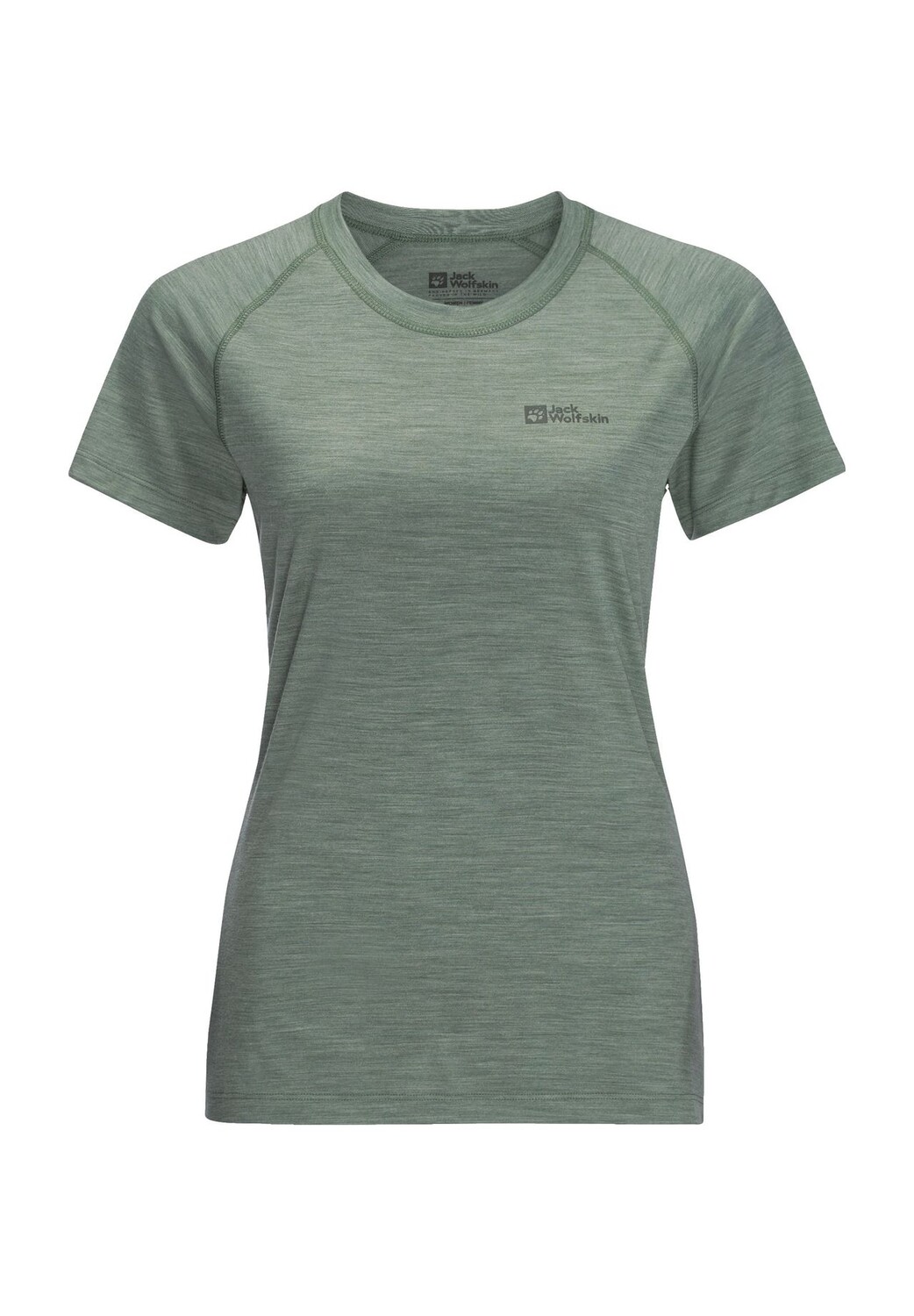 Функциональная рубашка с круглым вырезом для женщин Jack Wolfskin, цвет Picnic Green
Функциональная рубашка с круглым вырезом для женщин Jack Wolfskin, цвет Picnic Green
