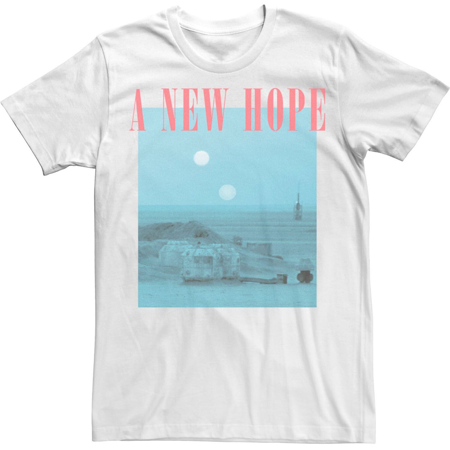 Мужская футболка с накладным плакатом «Звездные войны: Новая надежда» Licensed Character, белый
Мужская футболка с накладным плакатом «Звездные войны: Новая надежда» Licensed Character, белый