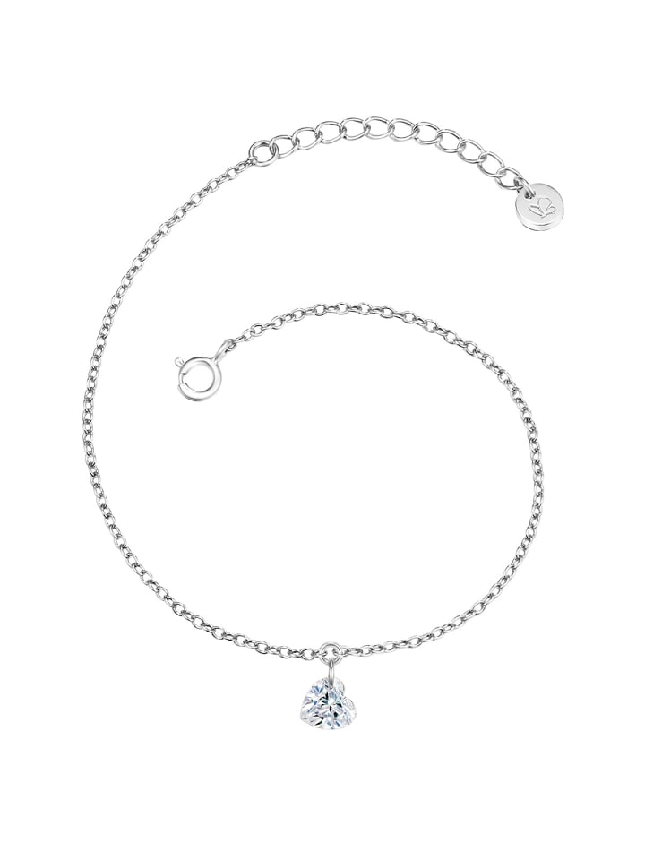Glanzstücke München Браслет в форме сердца из стерлингового серебра с топазом в серебре
Glanzstücke München Браслет в форме сердца из стерлингового серебра с топазом в серебре
