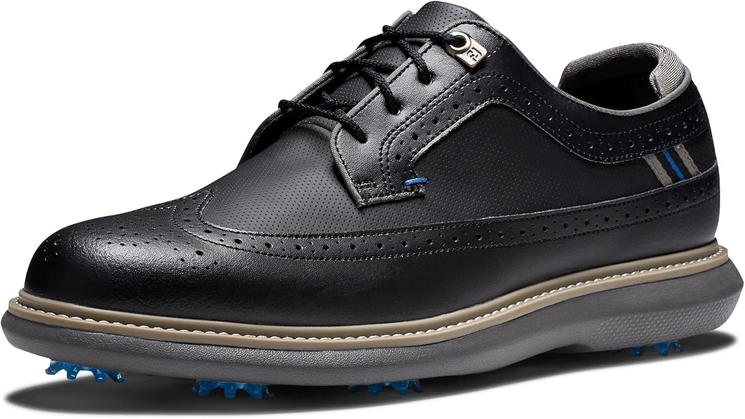 Мужские гольф-кроссовки Footjoy Traditions - предыдущая модель с закрытым носком, черный/серый
Мужские гольф-кроссовки Footjoy Traditions - предыдущая модель с закрытым носком, черный/серый