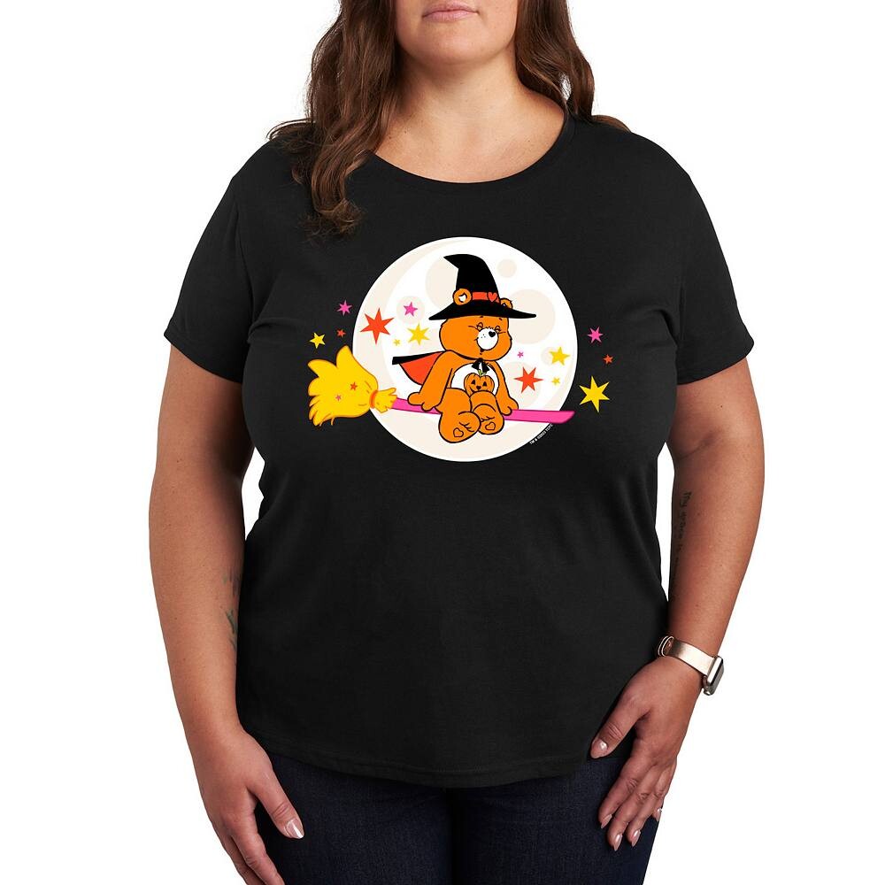 Плюс размер Футболка с рисунком ведьмы Care Bears Хэллоуин Licensed Character, черный
Плюс размер Футболка с рисунком ведьмы Care Bears Хэллоуин Licensed Character, черный