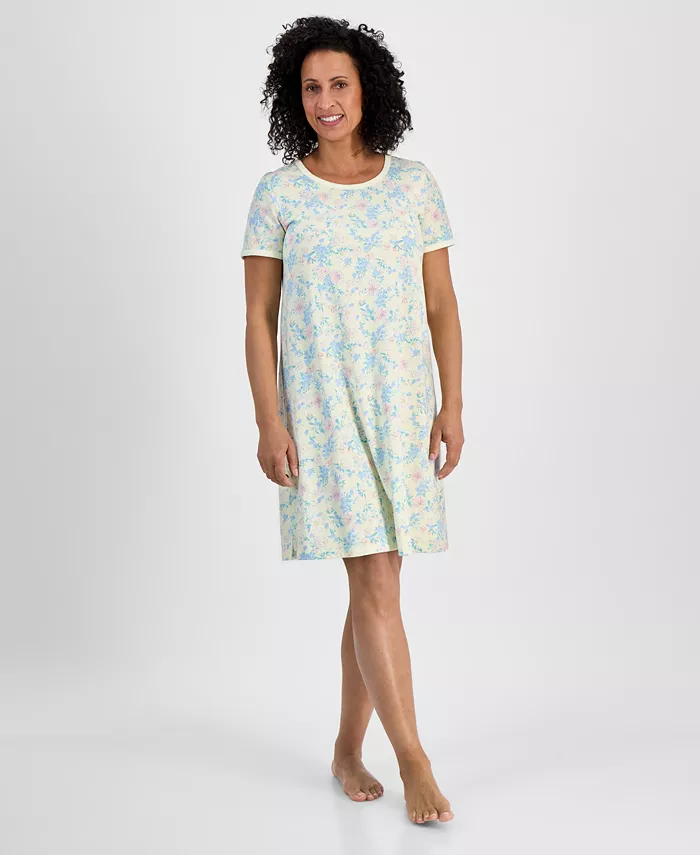 Женская короткая ночная сорочка с принтом Charter Club, желтый
Женская короткая ночная сорочка с принтом Charter Club, желтый