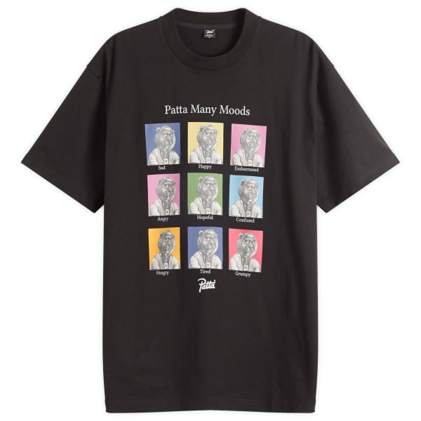 Футболка «Разные настроения» Patta, черный
Футболка «Разные настроения» Patta, черный