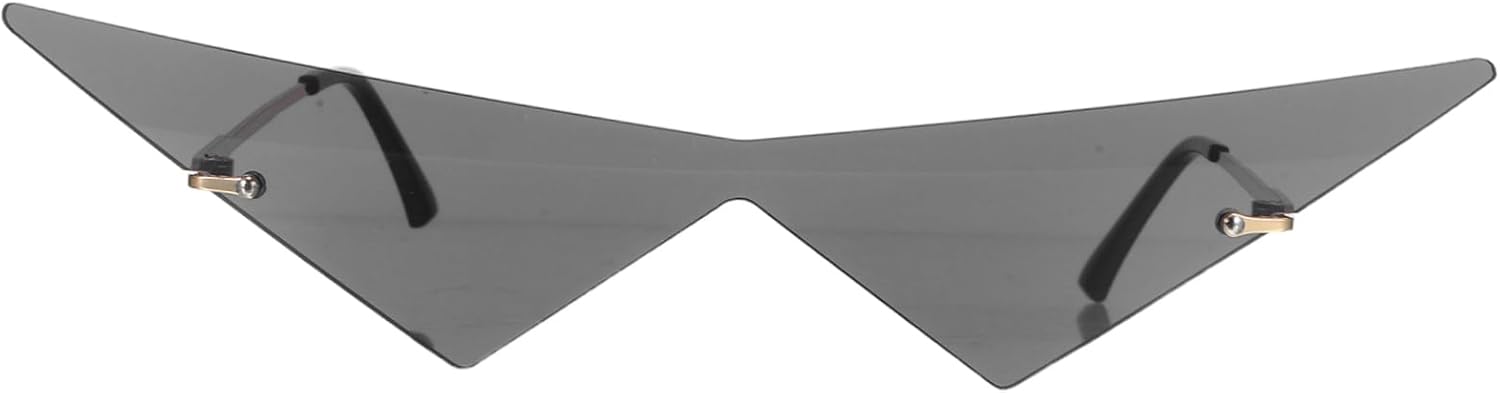 Уникальные солнцезащитные очки треугольной формы для мужчин и женщин. Легкие, модные очки с ослепительными украшениями. Удобны для ношения в течение всего дня, идеально подходят для фестивалей и вечеринок FOMIYES, Grey
Уникальные солнцезащитные очки треугольной формы для мужчин и женщин. Легкие, модные очки с ослепительными украшениями. Удобны для ношения в течение всего дня, идеально подходят для фестивалей и вечеринок FOMIYES, Grey