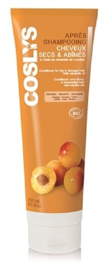 Шампунь для сухих и поврежденных волос с маслом семян мирабель, 200 мл Coslys
Шампунь для сухих и поврежденных волос с маслом семян мирабель, 200 мл Coslys